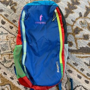 Cotopaxi 16L Blue and Red Backpack